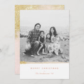 Sparkle en Shine Nep Glitters Feestdagenkaart (Voorkant / Achterkant)