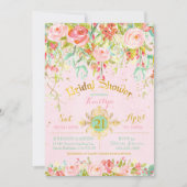 Sparkle Enchanted Secret Garden Vrijgezellenfeest Kaart (Voorkant)