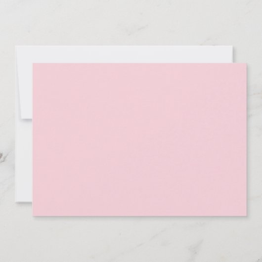 Sparkle Etnische Prinses Roze Baby shower Kaart (Achterkant)