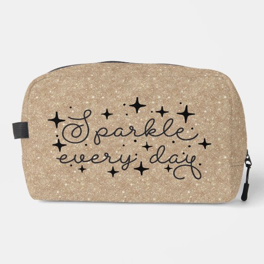 Sparkle Every Day Cosmetisch Tasje Toilettasje (Voorkant)