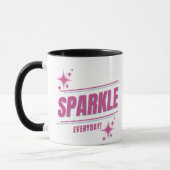 Sparkle Everyday Pink Mok (Links)