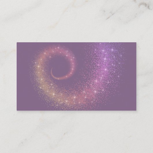 Sparkle Fairy Maid House Schoonmaak Diensten Zakel Visitekaartje (Achterkant)