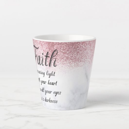 Sparkle Faith - Coffee Mok (Voorkant)