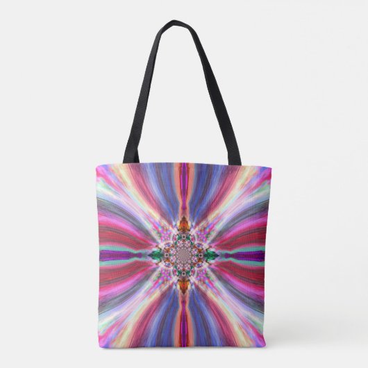 Sparkle Fire Canvas tas (Achterkant)