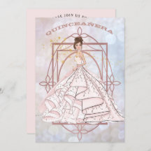 Sparkle Formele roze en Gouden Updo