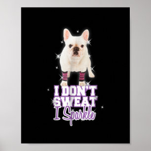 Sparkle French Bulldog for Hondenliefhebber Mam Da Poster