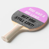 Sparkle Funny Smack Talk Ping Pong Paddle Tafeltennisbatje (Voorkant Gekanteld)