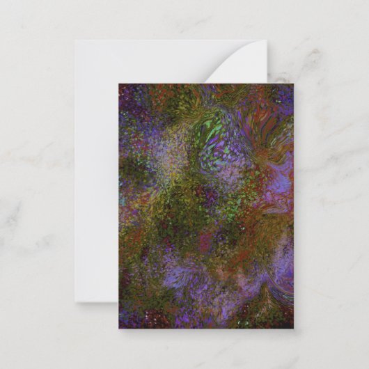 Sparkle gepersonaliseerde briefkaarten voor briefp (Achterkant)