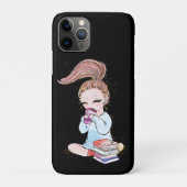 Sparkle Girly Coffee Books  Case-Mate iPhone Case (Achterkant)