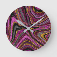 Sparkle Glam Glitter girale marmer roze