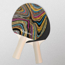 Sparkle Glitter girale marmer art grijs Ping Pong 