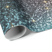 Sparkle glitter gradient met kleurrijke kleuren cadeaupapier (Rol Hoek)