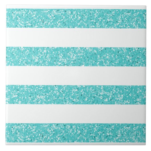 Sparkle Glitter look Stripes Tegel Tegeltje (Voorkant)