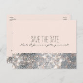 Sparkle Glitter Sequins Glamor Chic Briefkaart (Voorkant / Achterkant)