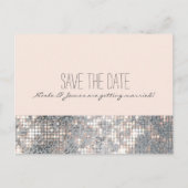Sparkle Glitter Sequins Glamor Chic Briefkaart (Voorkant)