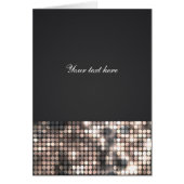 Sparkle Glitter Sequins Glamor Hartelijk dank (Voorkant)