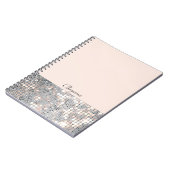 Sparkle Glitter Sequins Glamor Notitieboek Journal (Linkerzijde)