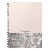 Sparkle Glitter Sequins Glamor Notitieboek Journal (Voorkant)