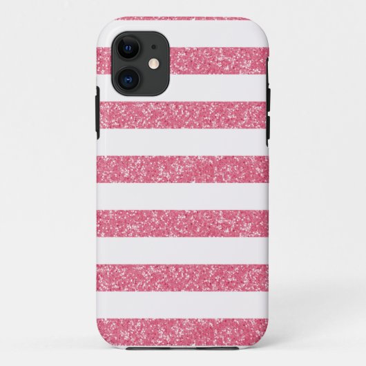 Sparkle Glitter Stripes iPhone 5 Tough Xtreme Hoes (Achterkant)