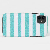 Sparkle Glitter Stripes iPhone 5 Tough Xtreme Hoes (Achterkant (horizontaal))
