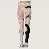 *~* Sparkle & Glitter Waterverf Fantasy Leggings (Voorkant)