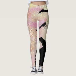 *~* Sparkle & Glitter Waterverf Fantasy Leggings