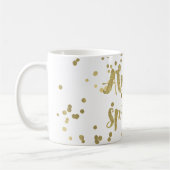 Sparkle Gold Confetti Koffiemok (Links)
