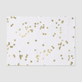 Sparkle Gold Confetti Tissuepapier (Voorkant)