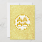 Sparkle Gold Dubbel Geluk - Rond Kaart (Voorkant)