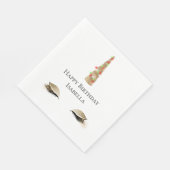 Sparkle Gold Eenhoorn Servet (Hoek)