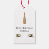 Sparkle Gold Glam Unicorn Cadeaulabel (Voorkant)