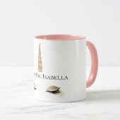 Sparkle Gold Glam Unicorn Mok (Voorkant rechts)