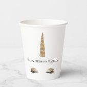 Sparkle Gold Glam Unicorn Papieren Bekers (Voorkant)