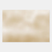 Sparkle Gold Glam Unicorn Verjaardag Inpakpapier Vel (Voorkant 2)