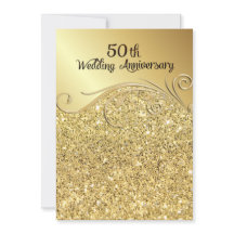 Sparkle Golden 50ste huwelijksjubileum