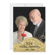 Sparkle Golden 50th Wedding Jubileum