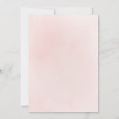 Sparkle gouden glitter en roze bloemenkleur 75e ve kaart (Achterkant)