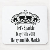 Sparkle Harry & Meghan, 19 mei 2018 Muismat (Voorkant)