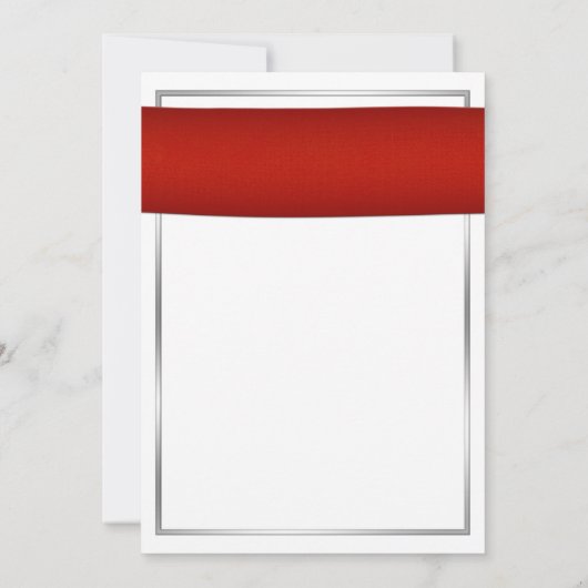 Sparkle Heart met de uitnodiging van het Rood Sati (Achterkant)