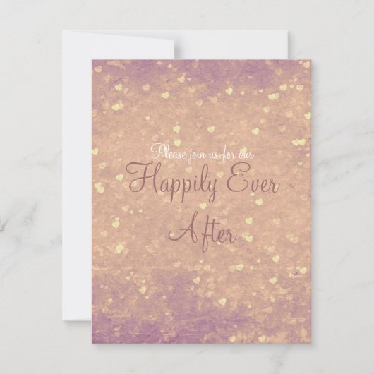 Sparkle Hearts Kaart (Voorkant)