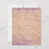 Sparkle Hearts Kaart (Achterkant)