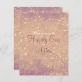 Sparkle Hearts Kaart (Voorkant / Achterkant)