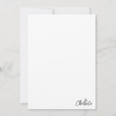 Sparkle Holiday Photography Kaart (Achterkant)