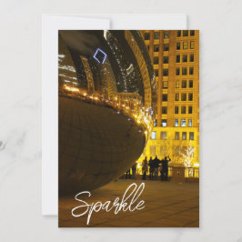 Sparkle Holiday Photography Kaart