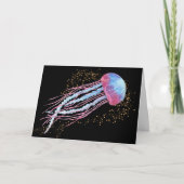 Sparkle Jellyfish krijgt een goed idee Kaart (Voorkant)