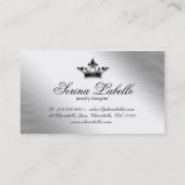 Sparkle Jewelry Zebra Crown Black Visitekaartje (Achterkant)