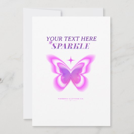 SPARKLE KAART (Voorkant)