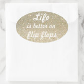 sparkle koffer sticker (Tas)