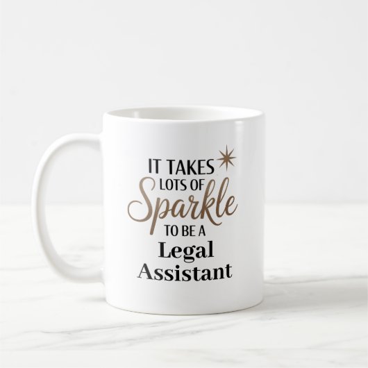 Sparkle Legal Assistant Koffiemok (Links)
