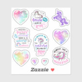 Sparkle like a unicorn sticker (Vel)
